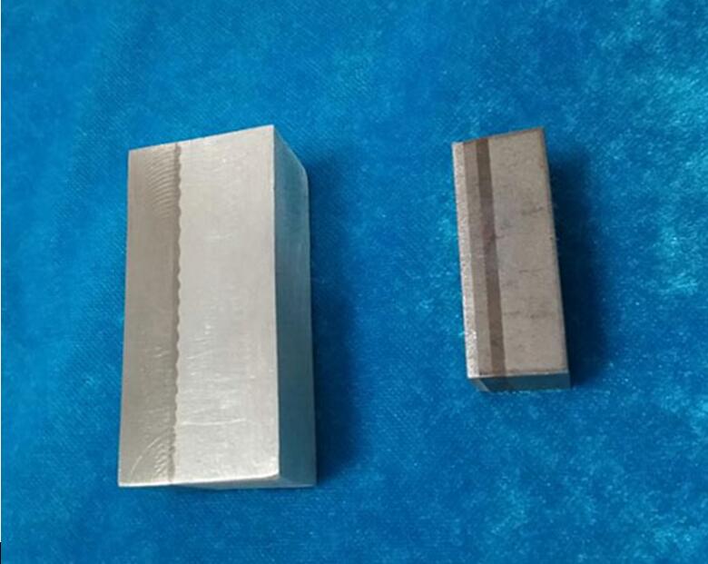 Aluminum steel transition blocks