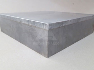 Aluminum -Steel Explosive Welding Block