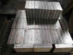 aluminum-steel transition joints